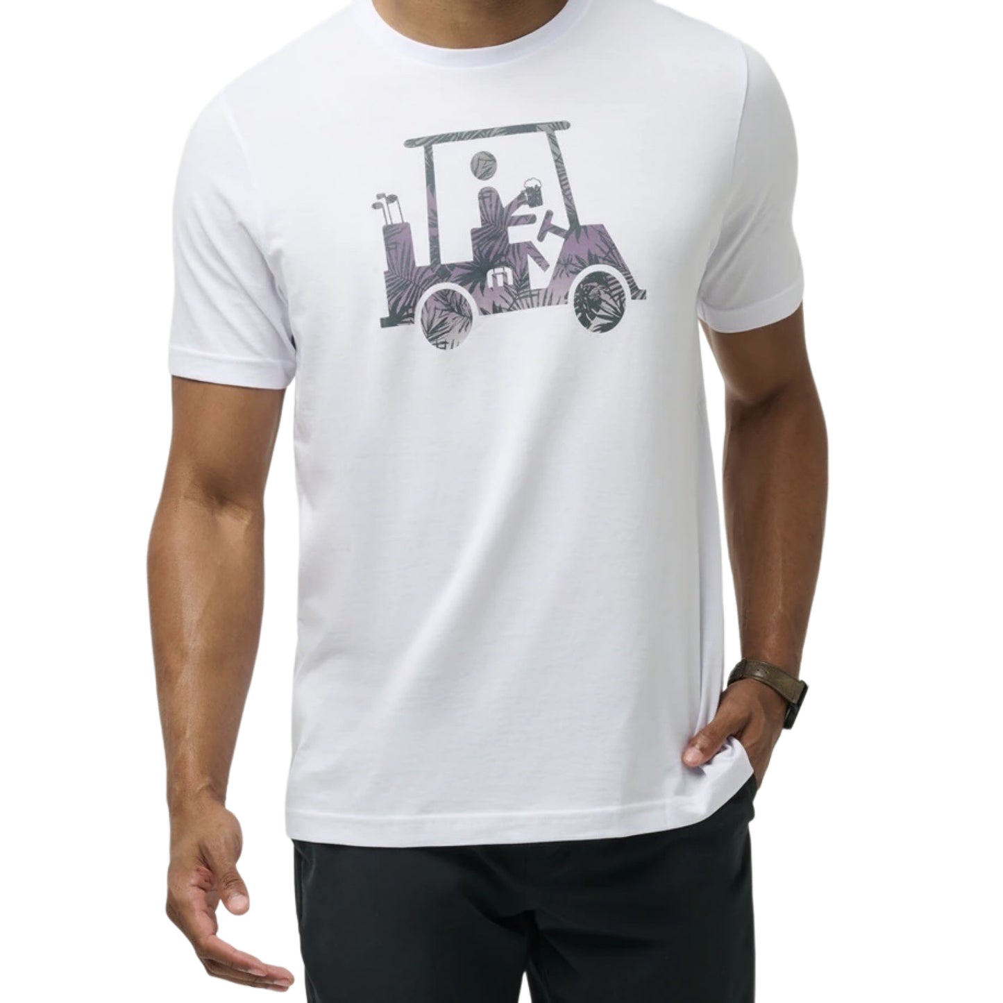 Travis Mathew Catch & Release Tee White