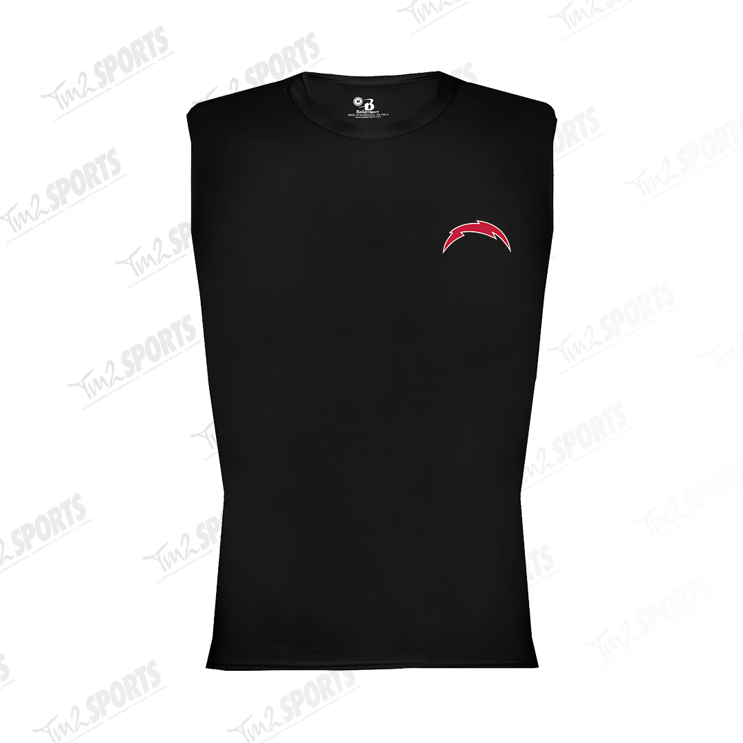 CFB25 - Sport Pro-Compression Sleeveless Shirt - Black