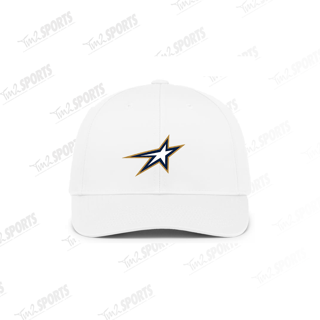BETH26 - Hybrid Snapback Dad Cap - White