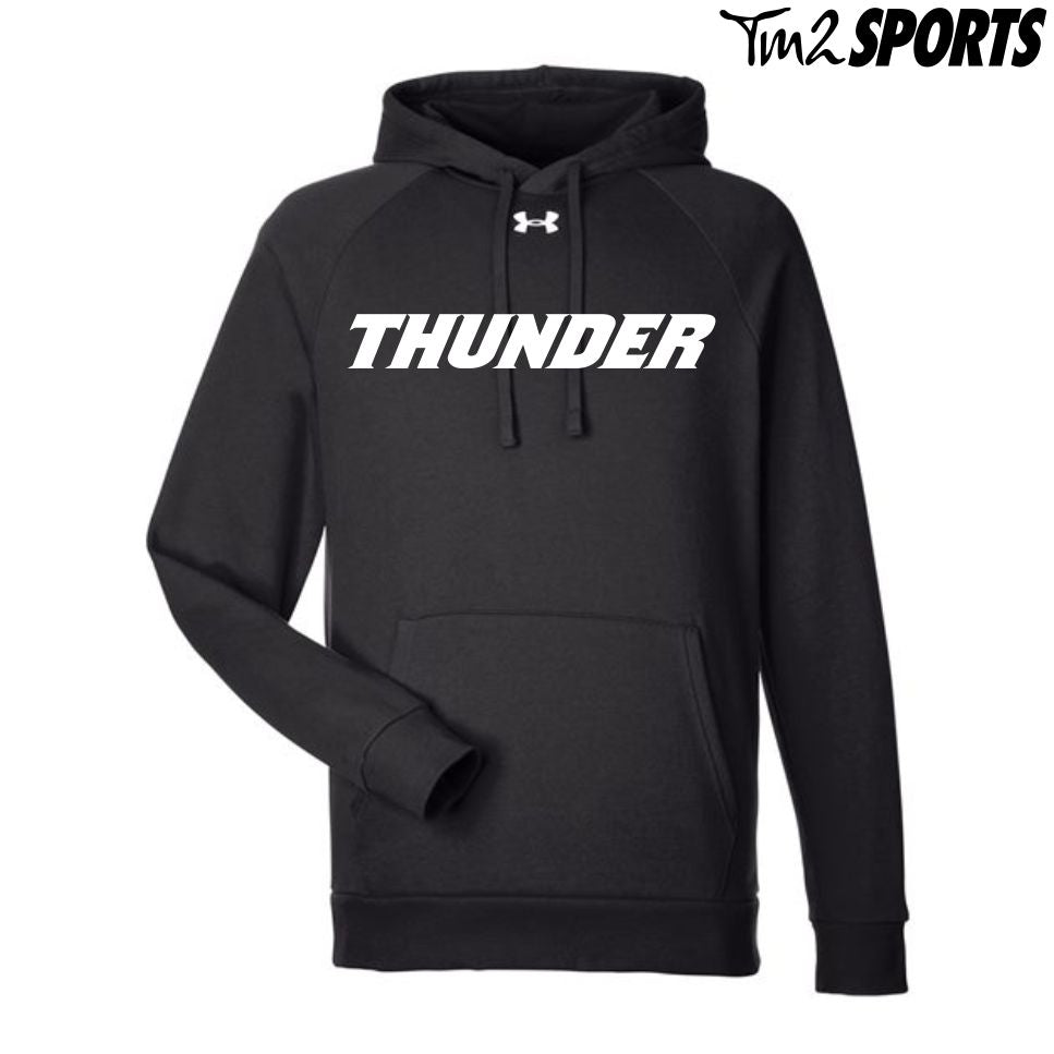PLAY25 - Under Armour Rival Fleece Hoodie - Black