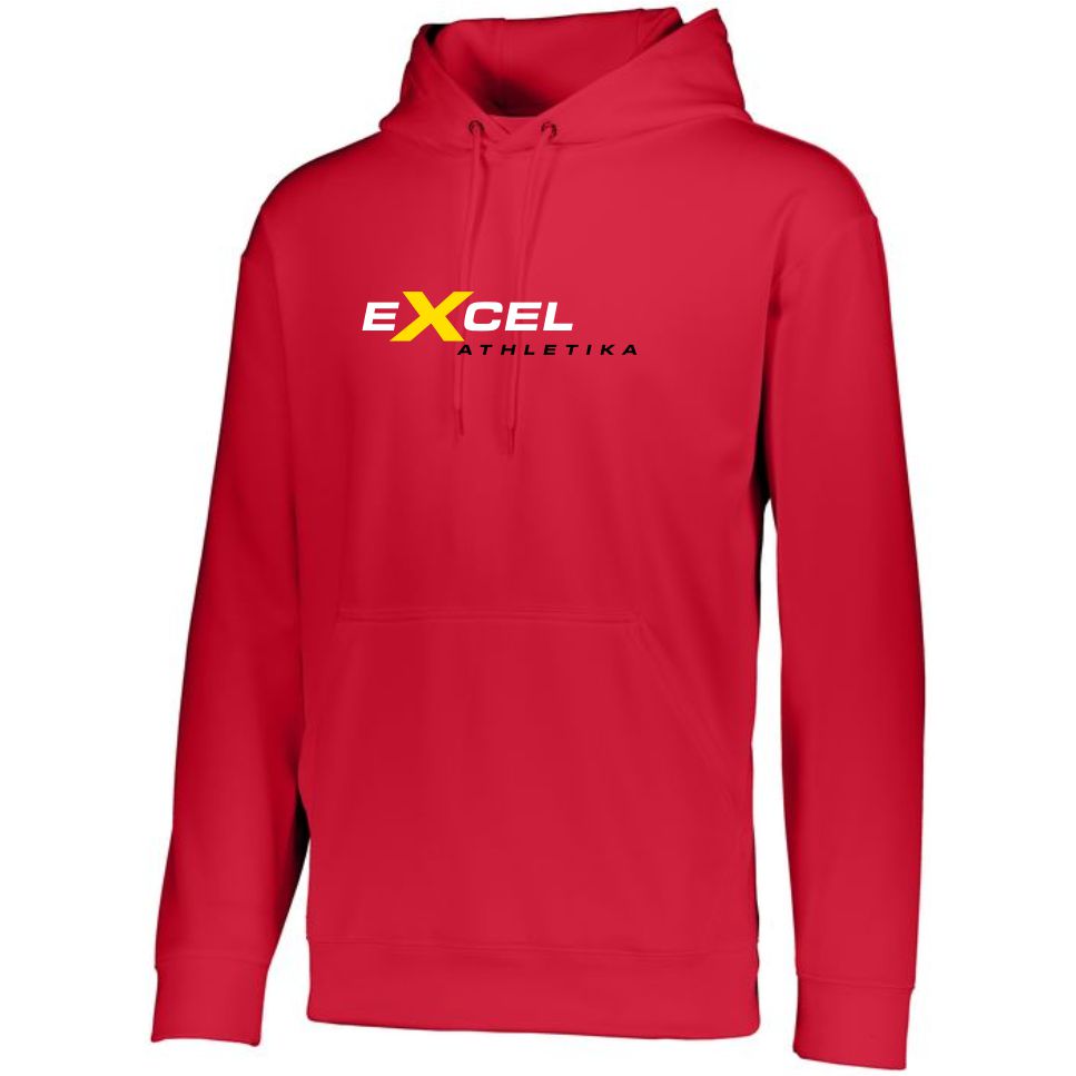 EX24 - Wicking Fleece Hoodie - Red