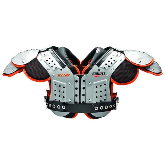 Schutt Adult Football Shoulder Pad Varsity XV HD - Black/Orange