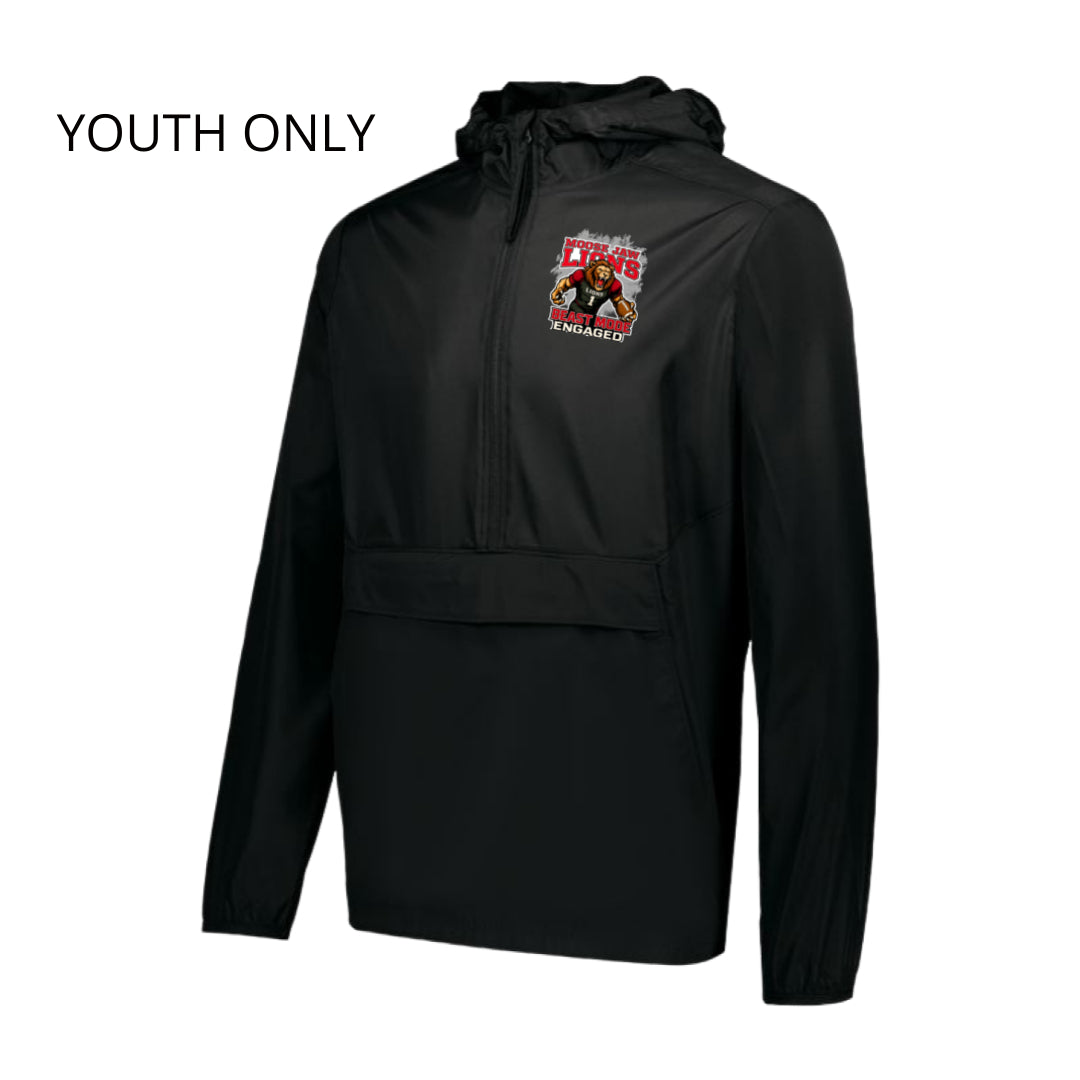 MJLI25 - Pack Pullover - Adult Black/Grey - Youth All Black