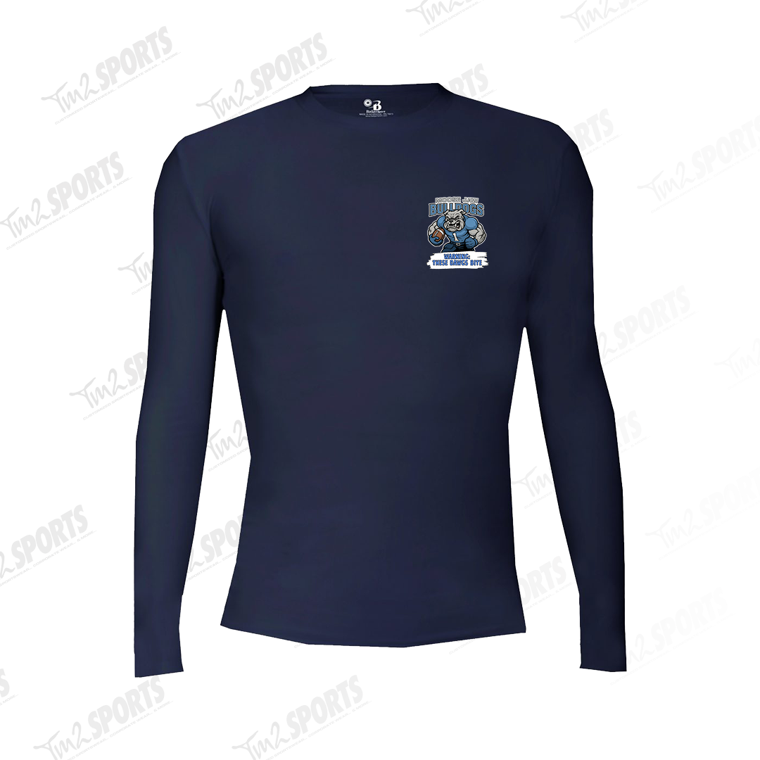 MJBU25 - Sport Pro-Compression Long Sleeve Shirt - Navy