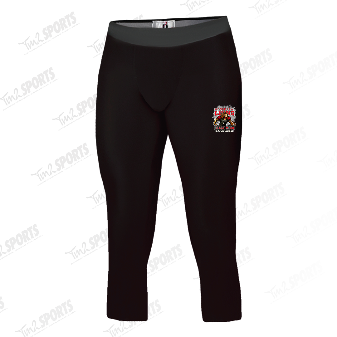 MJLI25 - Compression Tights Calf Length - Black