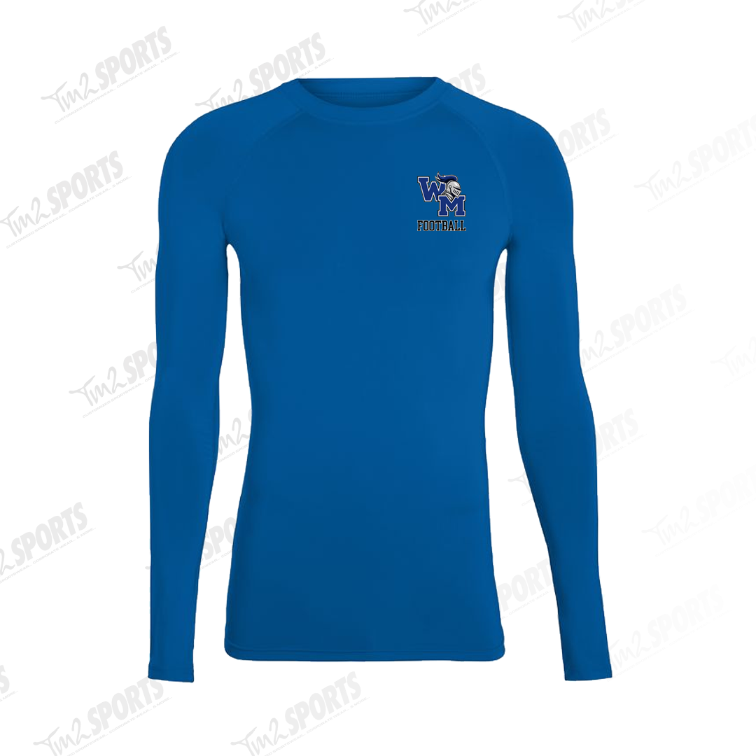 WMC26 - Hyperform Compression Long Sleeve Tee - Royal