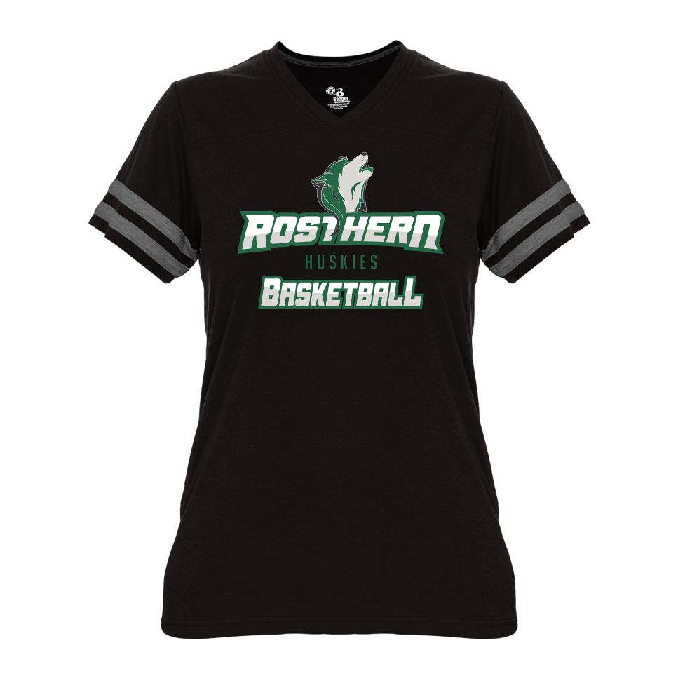 ROS24 Ladies Triblend Fan Tee