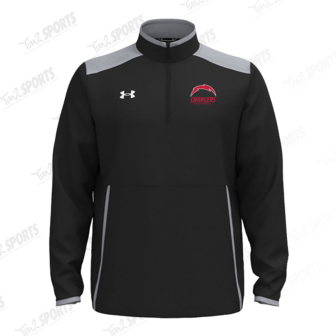 CFB25 - Under Armour Motivate 3.0 Long Sleeve Half-Zip - Black