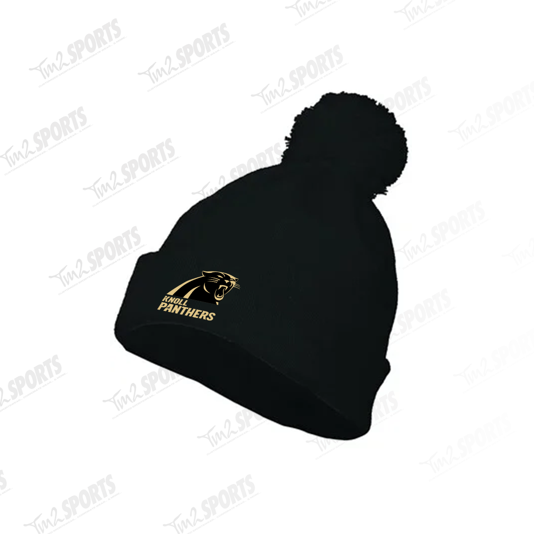 KPAN25 - Pom Beanie - Black
