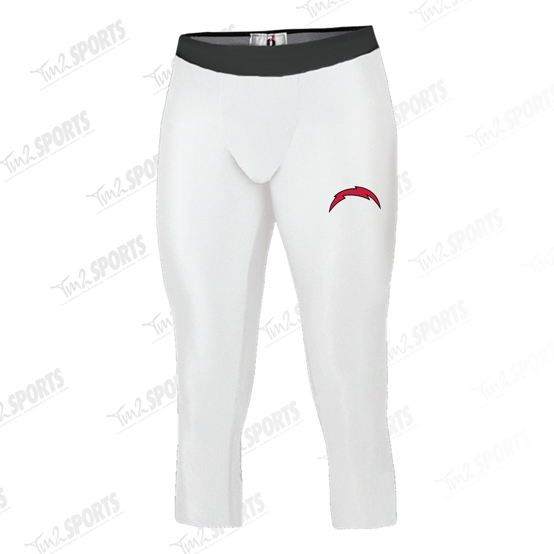 CFB25 - Compression Tights Calf Length - White