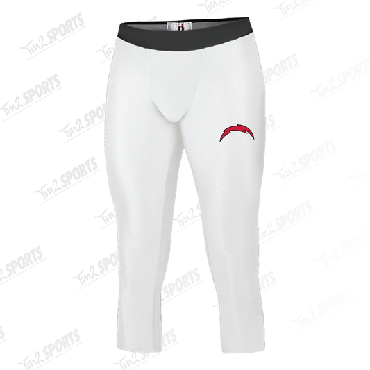 CFB25 - Compression Tights Calf Length - White