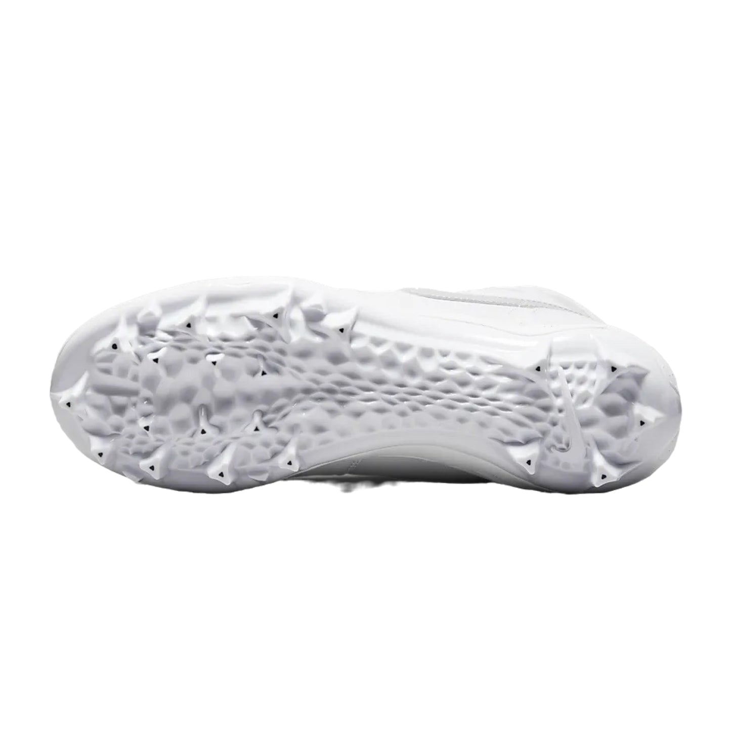 Nike JORDAN 1 Mid TD Football Cleats - White “Grey Fog”