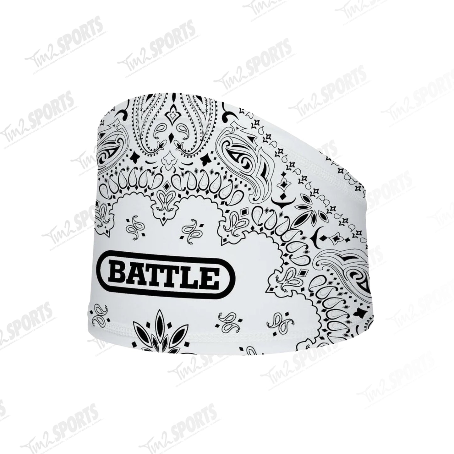 Battle Bandana Skull Wrap - White