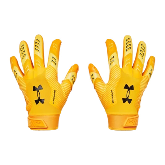 UNDER ARMOUR F9 Nitro Football Gloves - GOLD - Adult