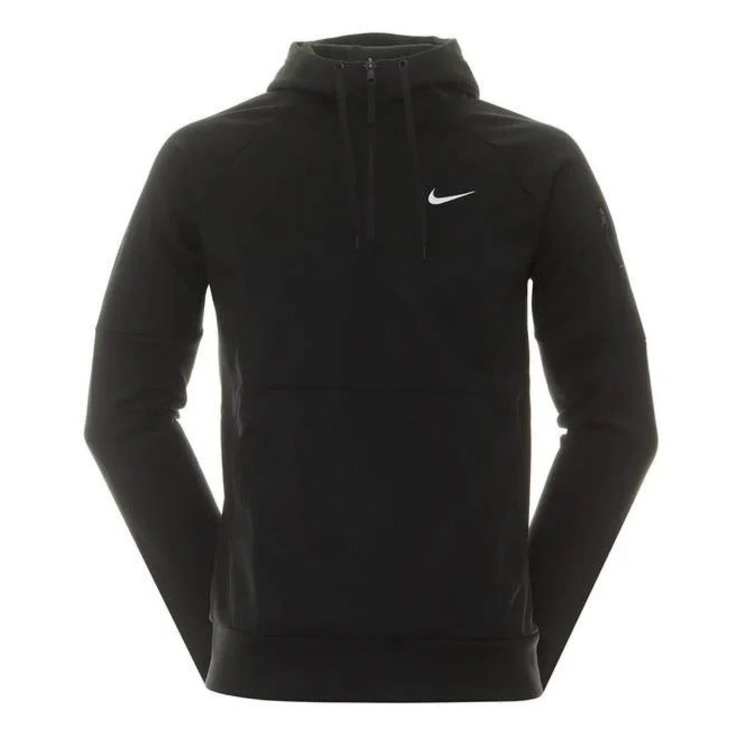 NIKE ThermaFIT 1/4 Zip Fleece Hoodie Black