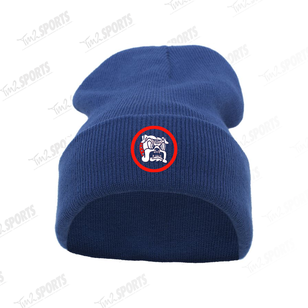 CHUR26 - Knit Fold Over Beanie - Royal