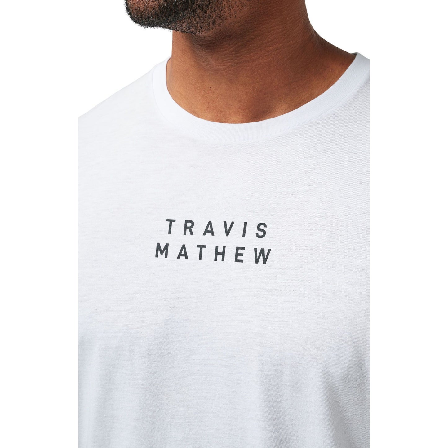 Travis Mathew Scoop Tee White