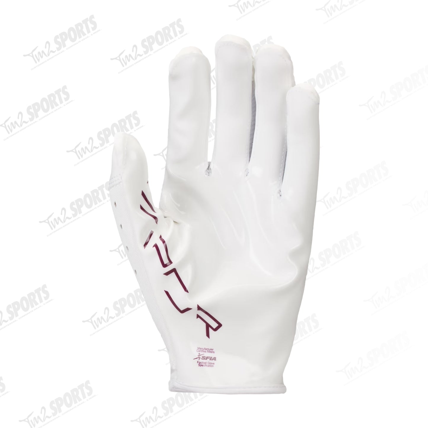 Nike Vapor Jet 8.0 Football Gloves - White/Maroon