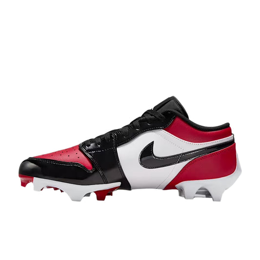 Nike JORDAN 1 Low TD Football Cleats - Gym Red/Black/White