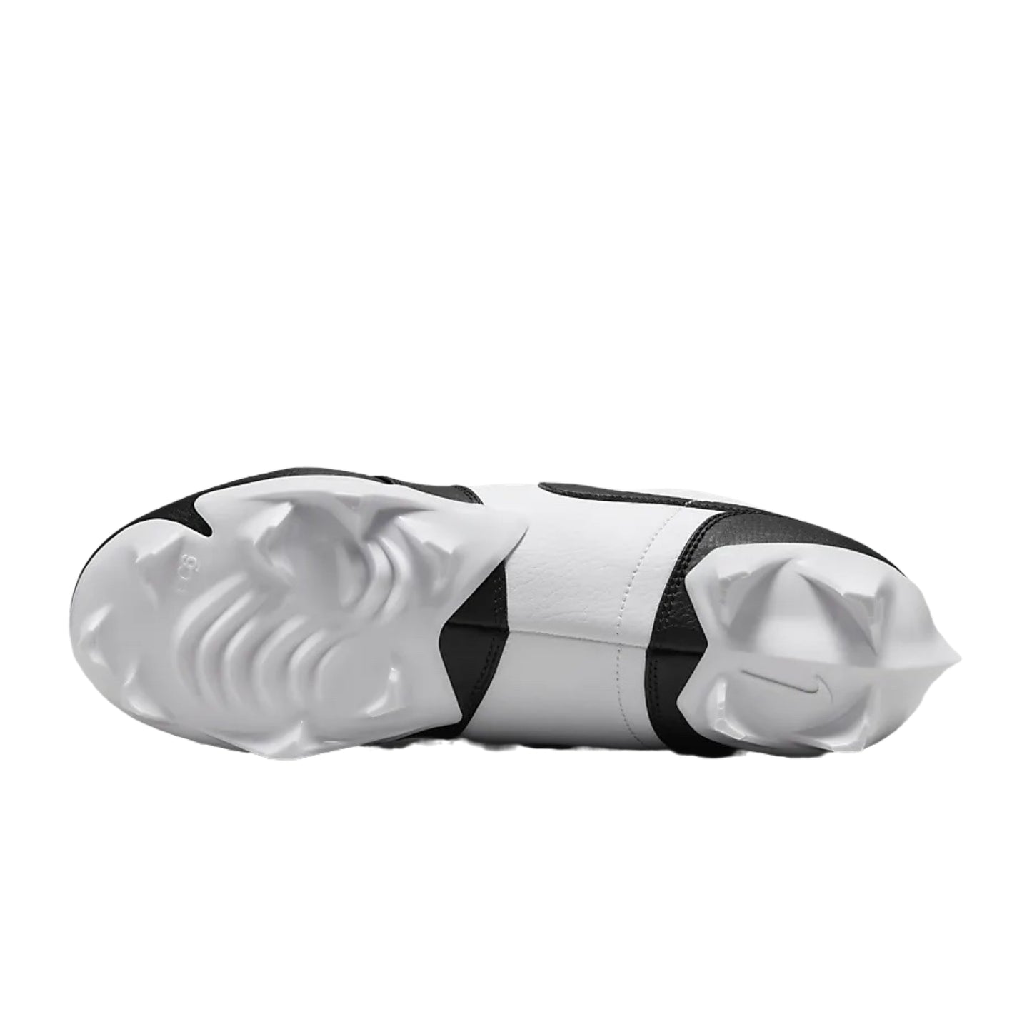 Nike JORDAN 1 Low TD Football Cleats - White/Black