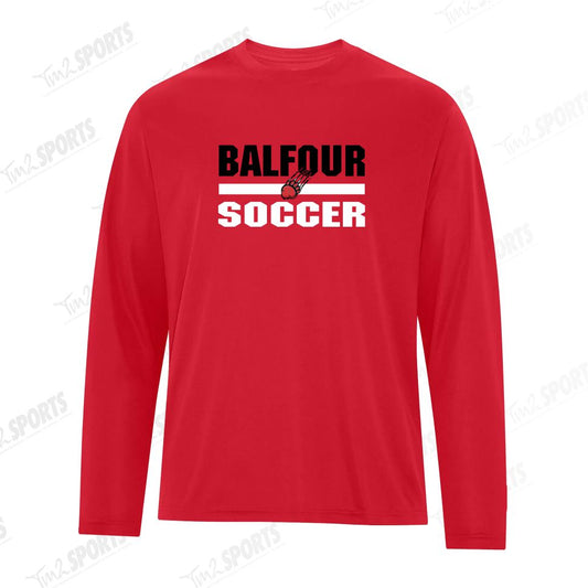 BFSC25 - Essential Performance Long Sleeve Tee - Red