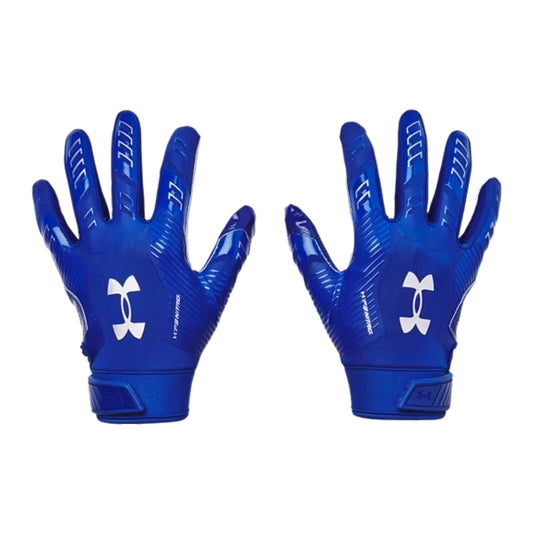 UNDER ARMOUR F9 Nitro Football Gloves - ROYAL - Adult