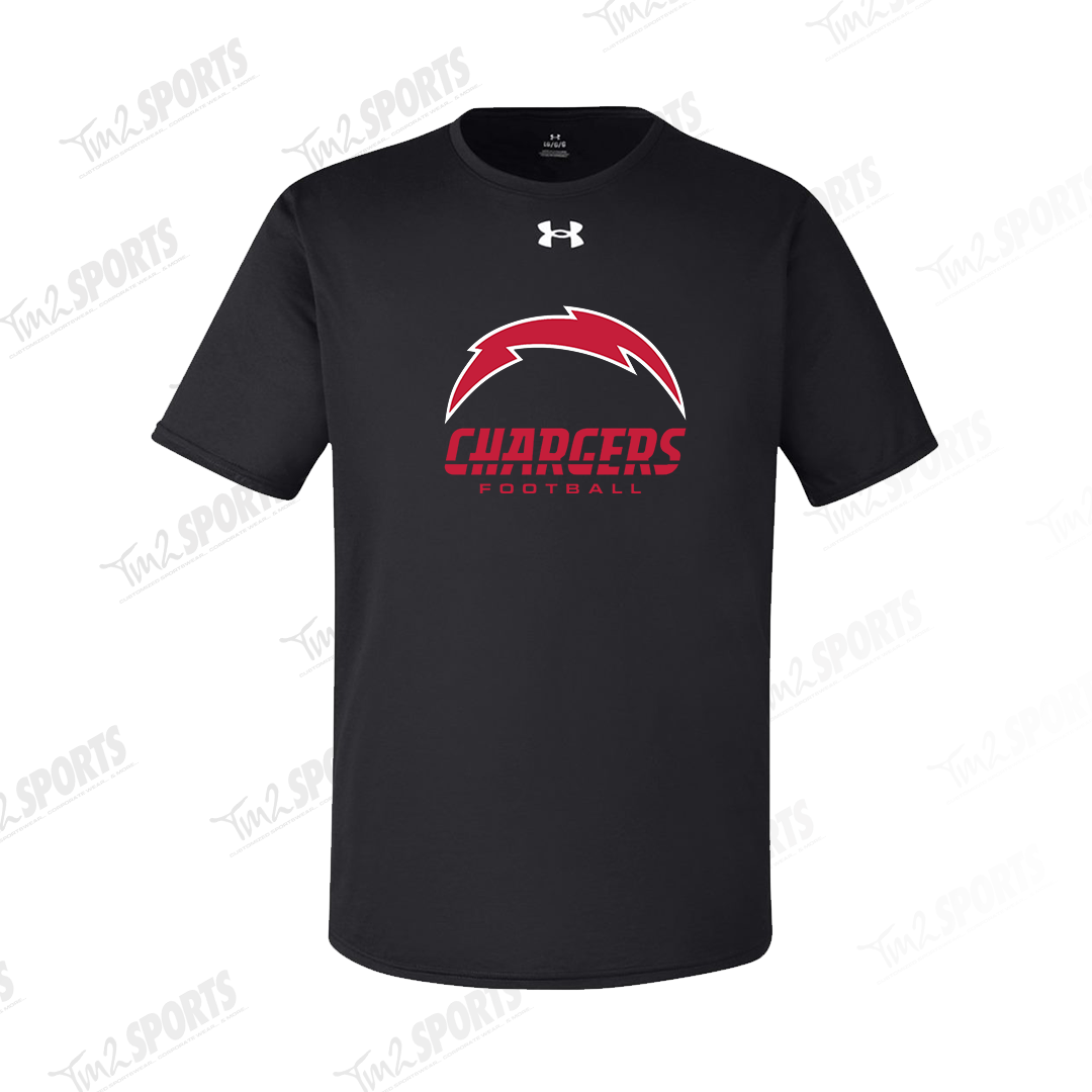 CFB25 - Under Armour Team Tech Short Sleeve Tee - Black