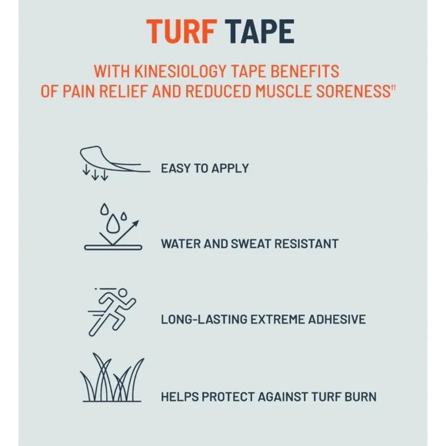 KT Turf Tape - White
