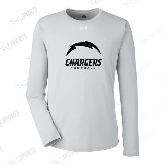 CFB25 - Under Armour Team Tech Long Sleeve Tee - Grey