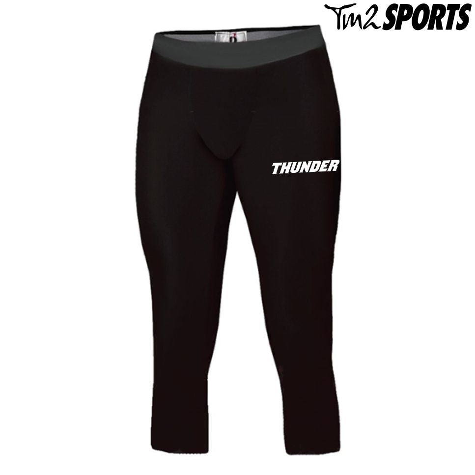 PLAY25 - Sport Pro-Compression 3/4 Length - Black