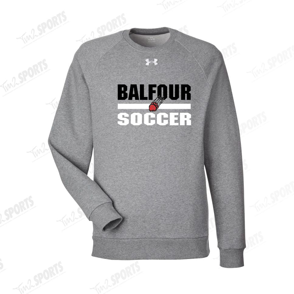 BFSC25 - Under Armour Rival Fleece Sweatshirt - Grey