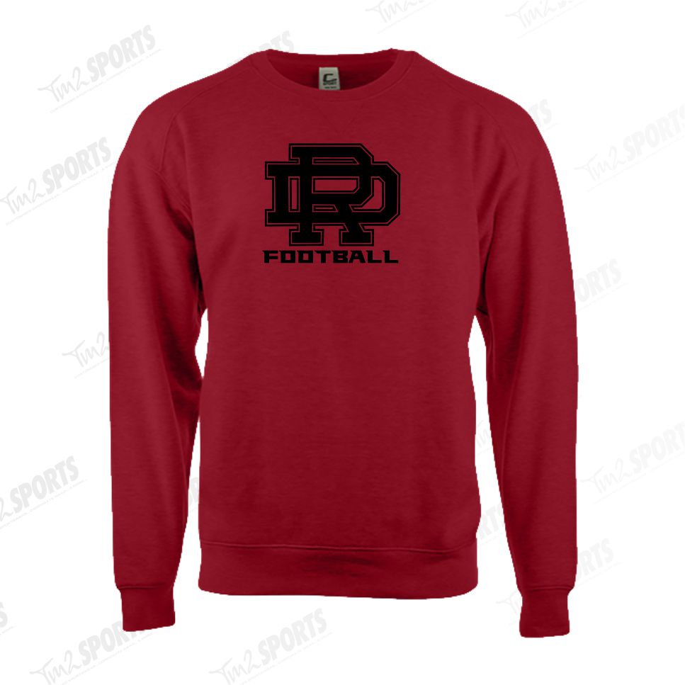 DFB25 - C2 Fleece Crew - Red