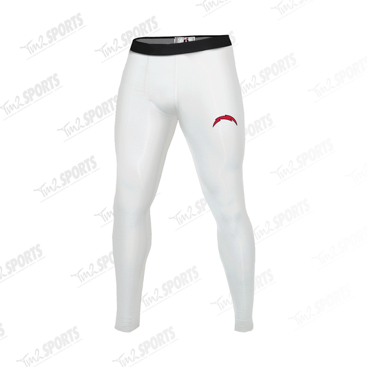 CFB25 - Pro-Compression Full Length Tights - White