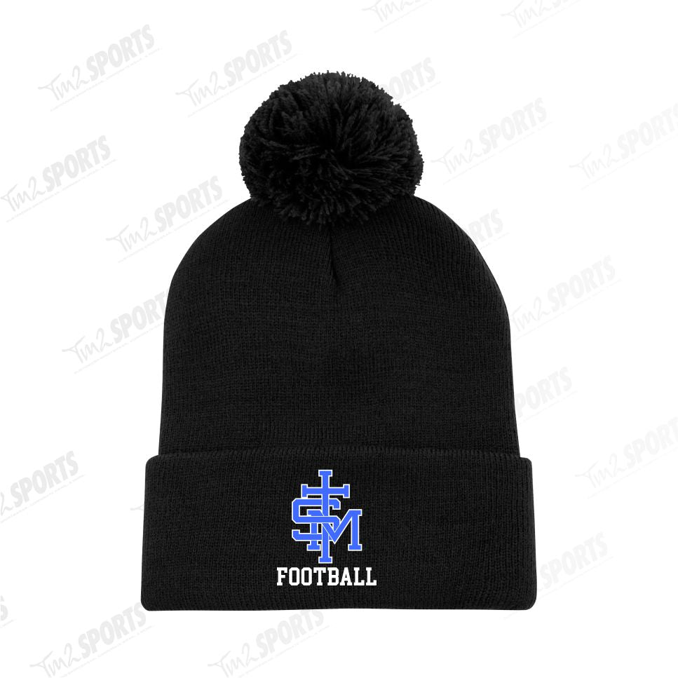 SMFB25 - Pom Beanie - Black