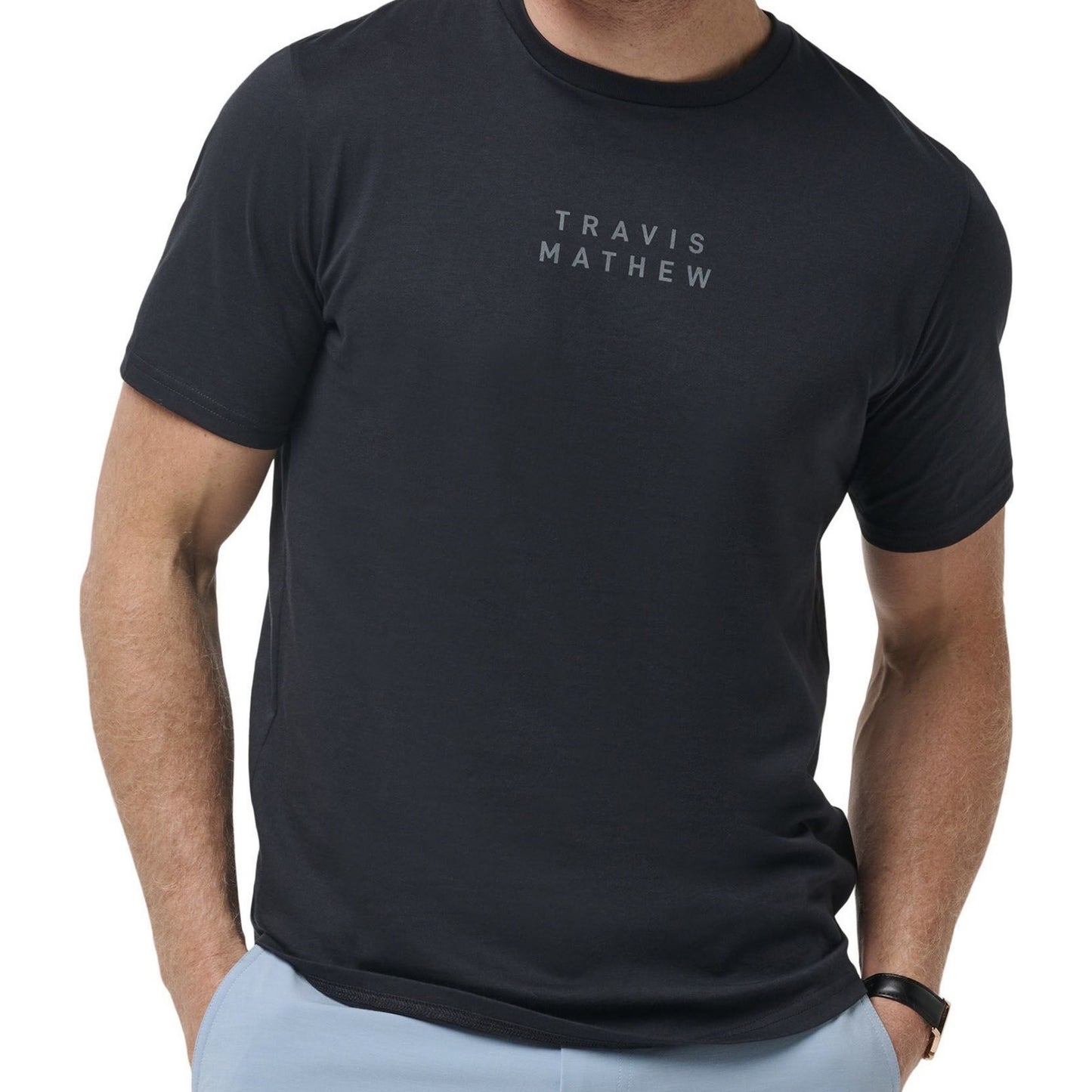 Travis Mathew Scoop Tee Black