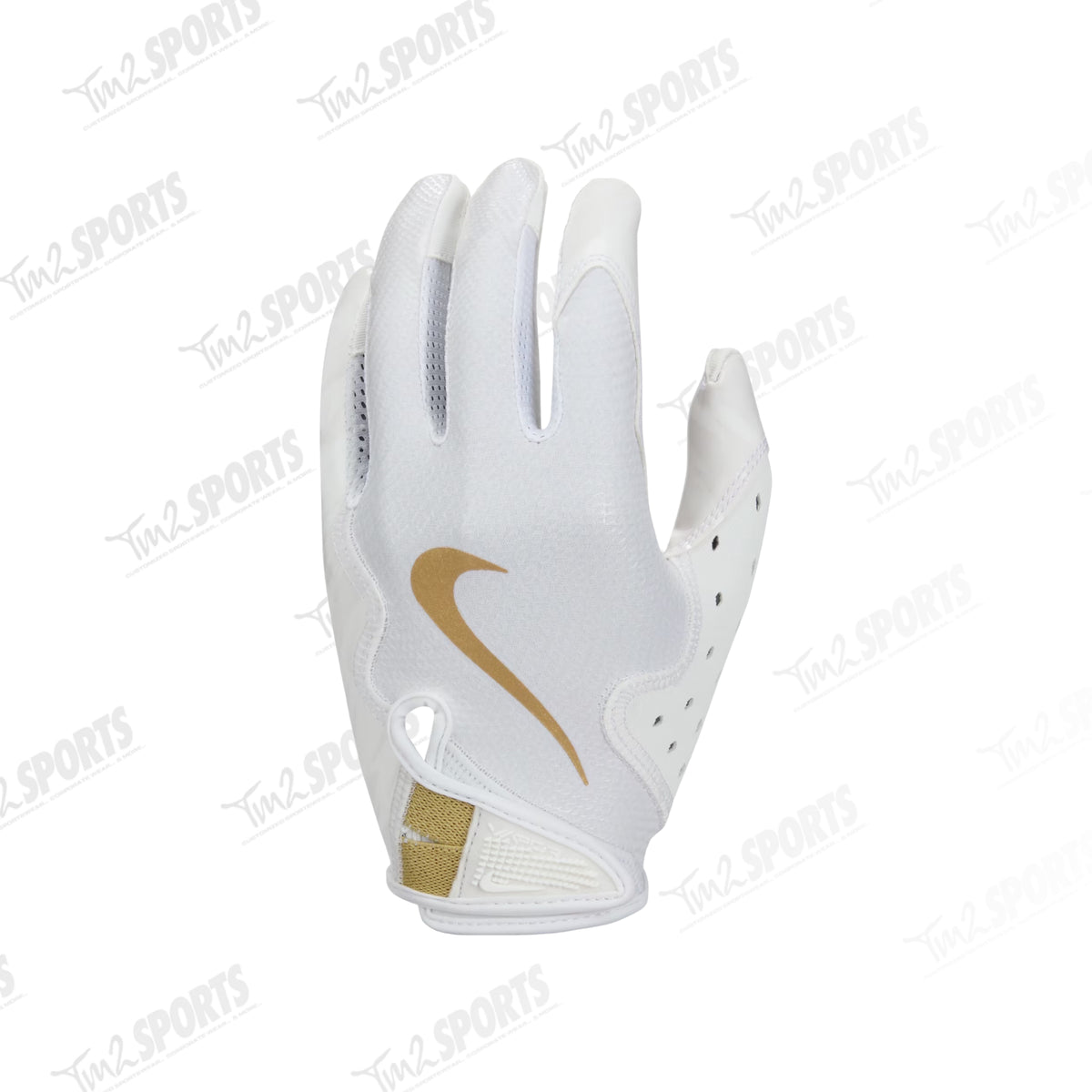 Nike Women's Vapor Jet 8.0 Football Gloves - White/Gold
