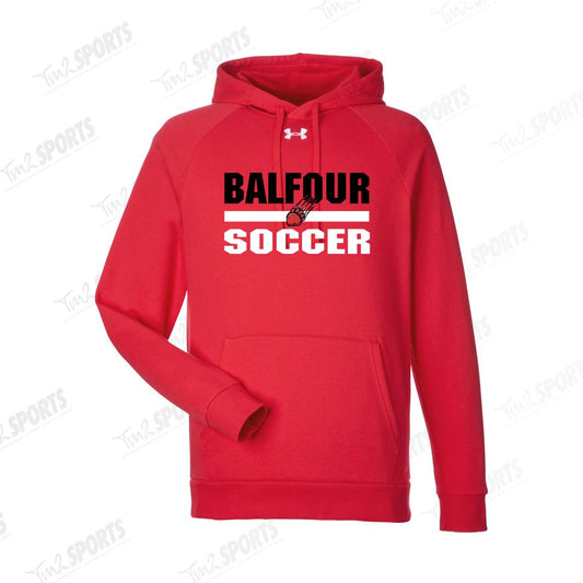BFSC25 - Under Armour Rival Fleece Hoodie - Red