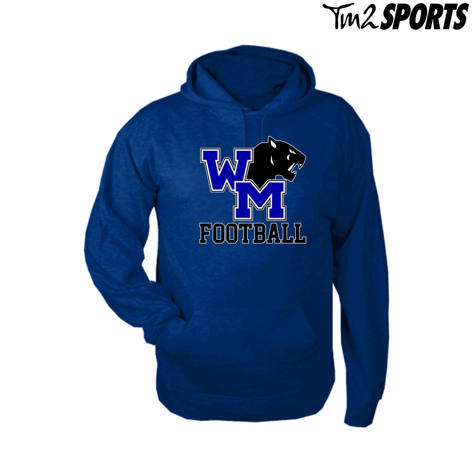 WMFB25 - Fleece Hoodie - Royal