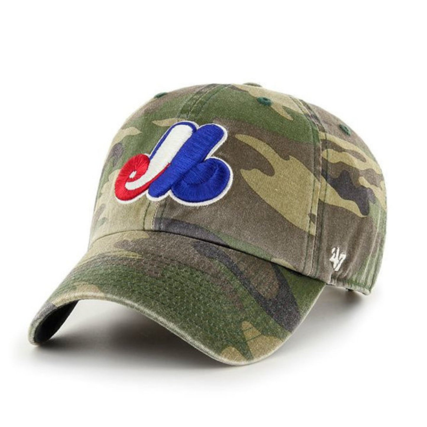Montreal Expos Camo Clean Up 47 Cap
