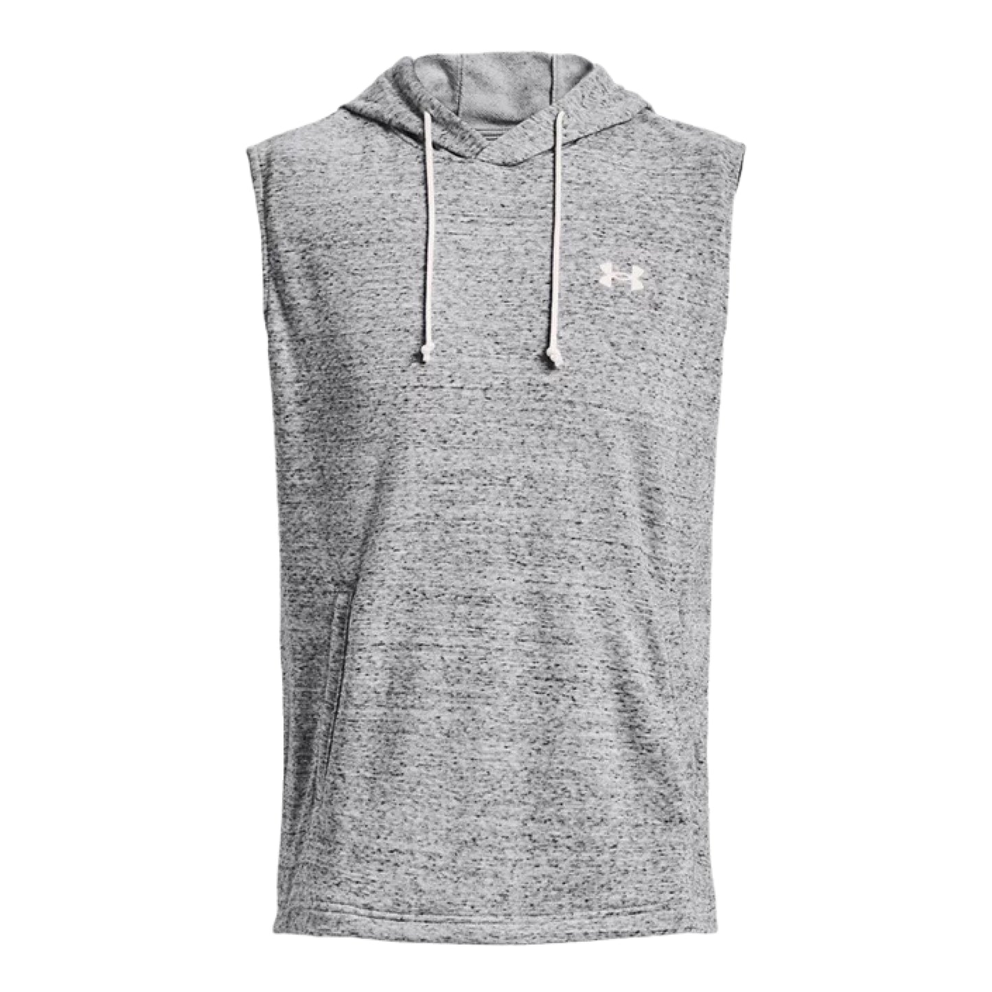 Under Armour Men's Rival Terry Sleeveless Hoodie Onyx