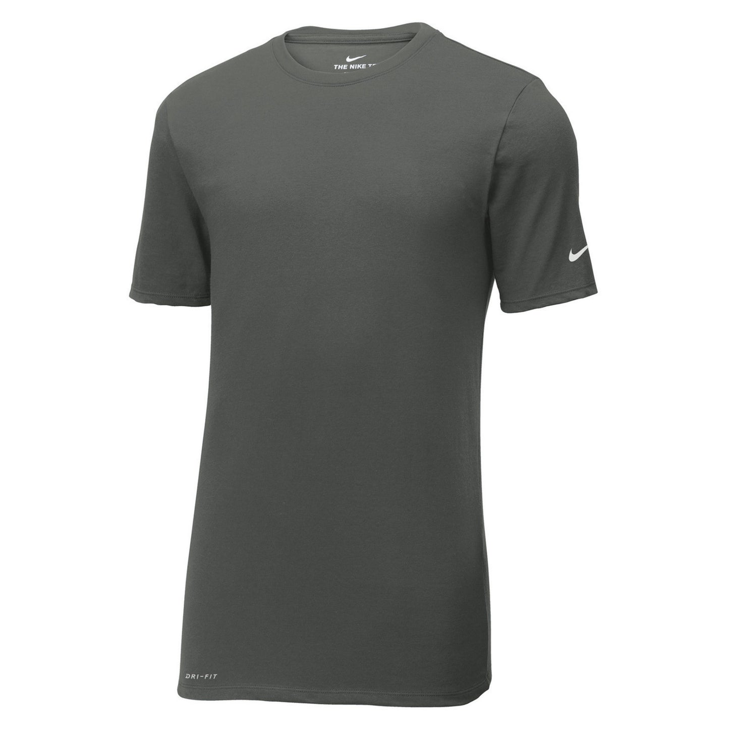 Nike Dri-Fit Cotton Poly Tee Anthracite