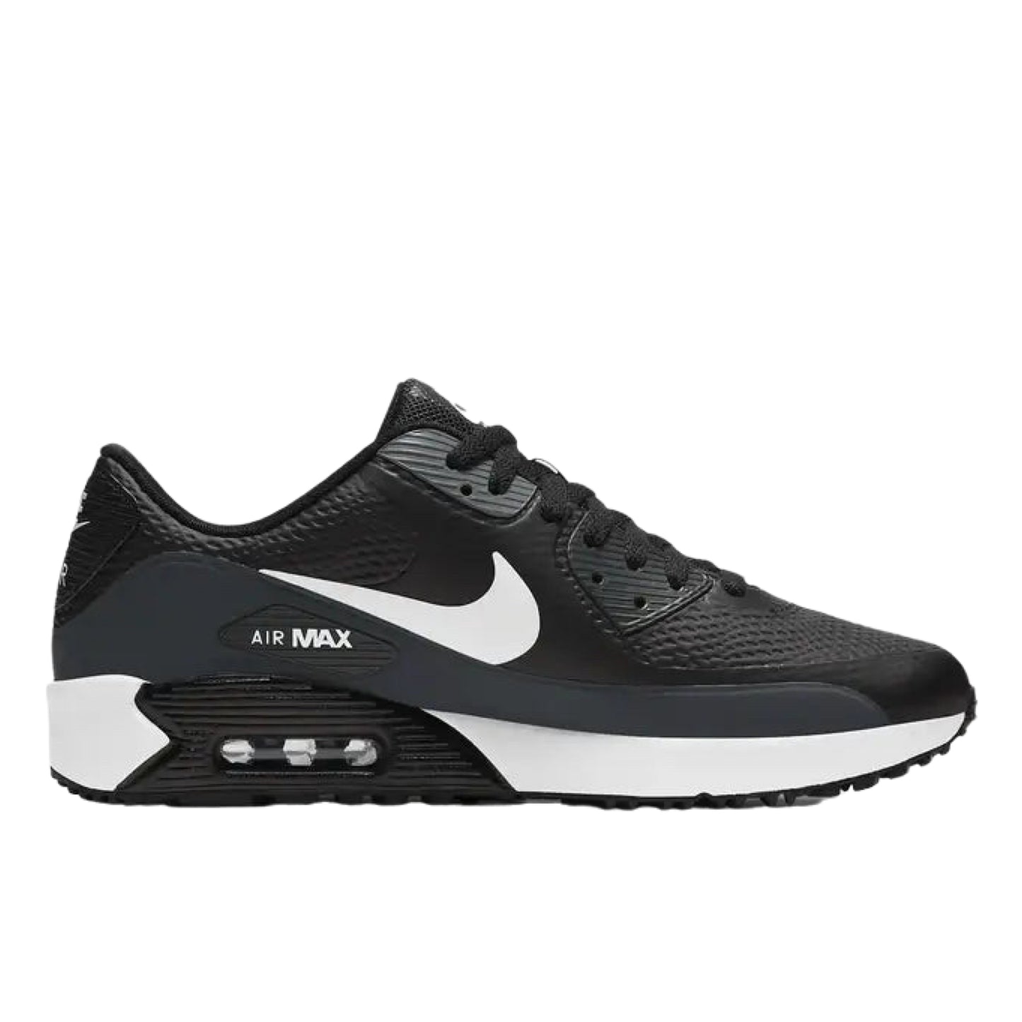 NIKE Air Max 90 G Spikeless Golf Shoe - Black/White