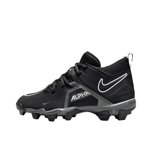 Nike Alpha Menace 3 Shark BG Youth Football Cleats Black