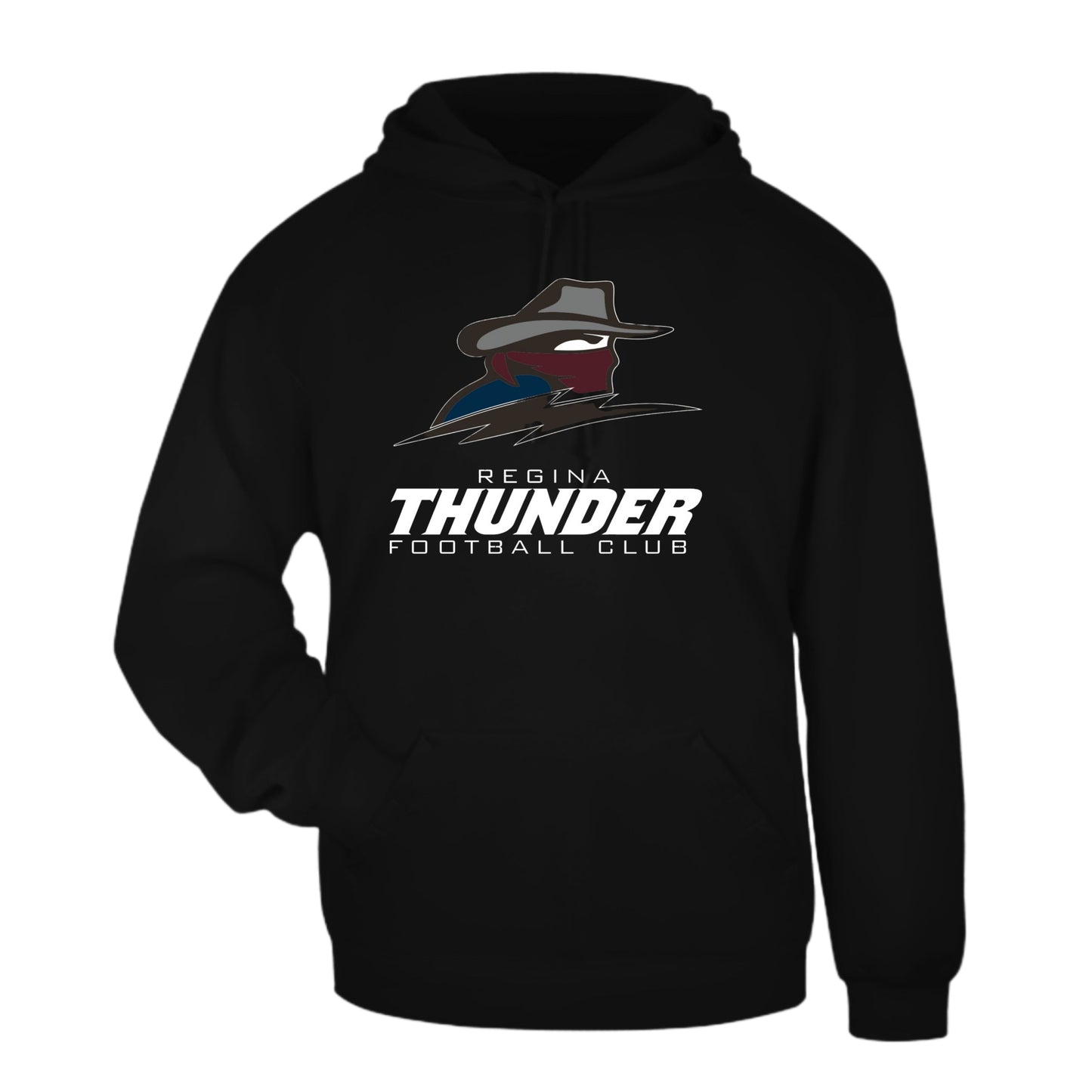 TH24 - Athletic Fleece Hoodie - Black