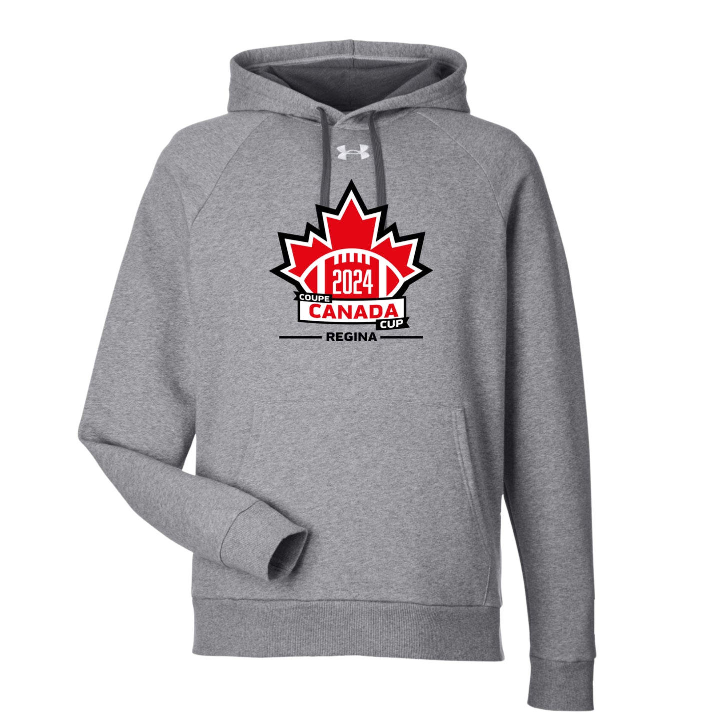 FCCU18 - Under Armour Rival Fleece Hoodie - Heather Grey