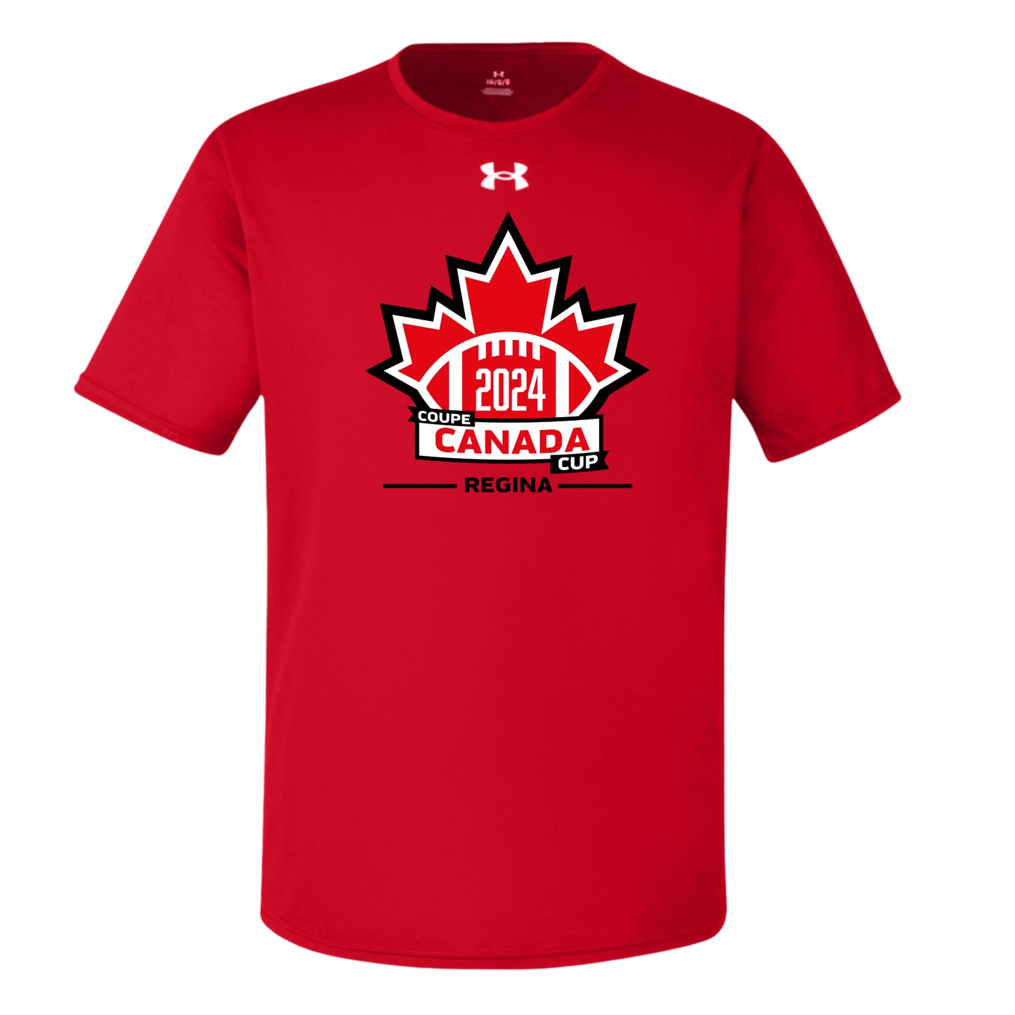 FCCU18 - Under Armour Team Tech Short Sleeve - Red