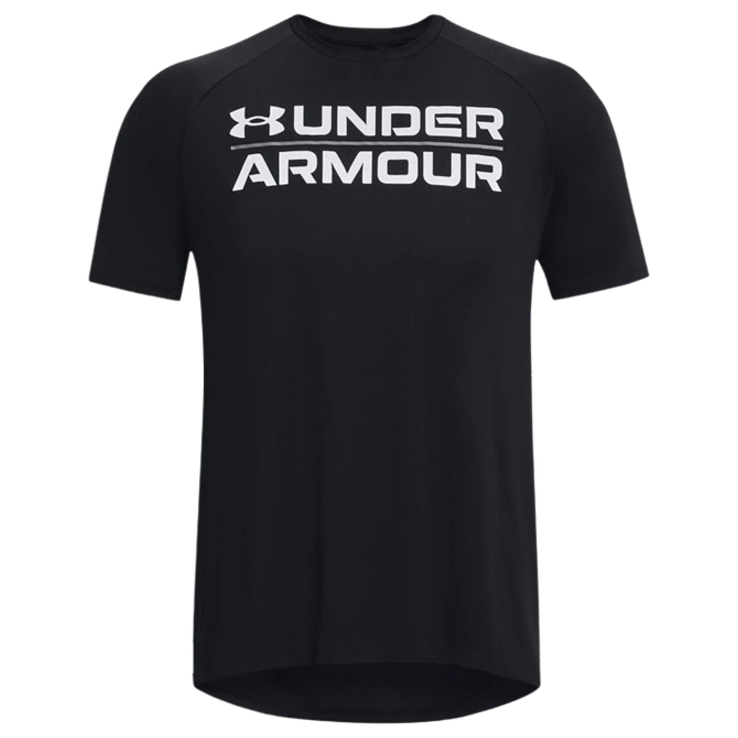 UA Men's Velocity Graphic Short Sleeve Crew Black