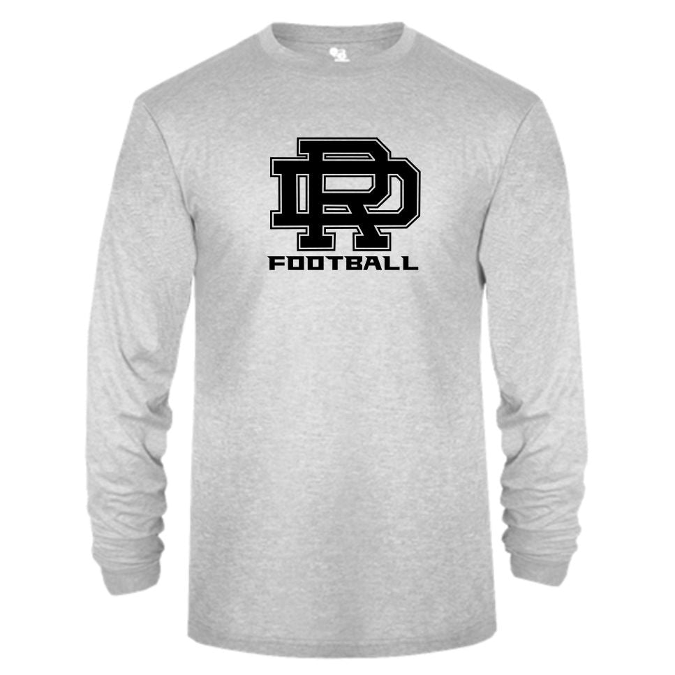 DS24 - Triblend Long Sleeve Tee - Grey