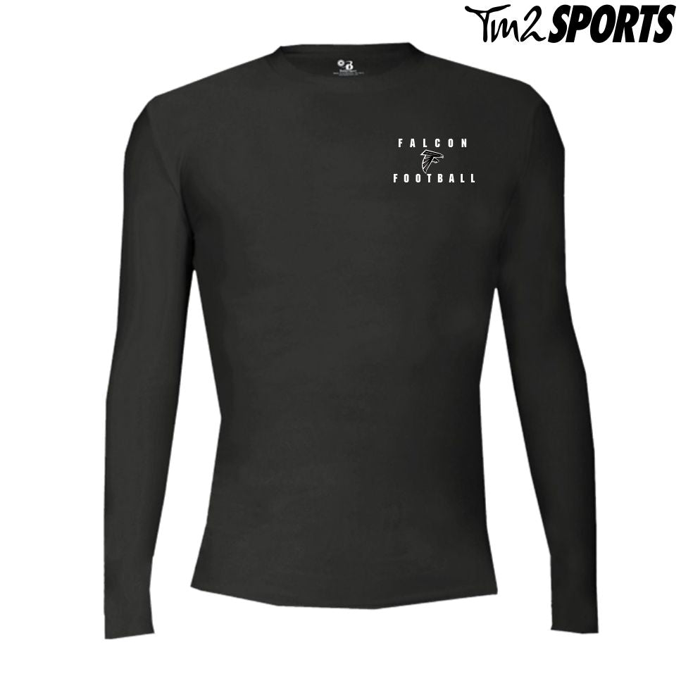 MGFB25 - Pro Compression L/S Crew - Black