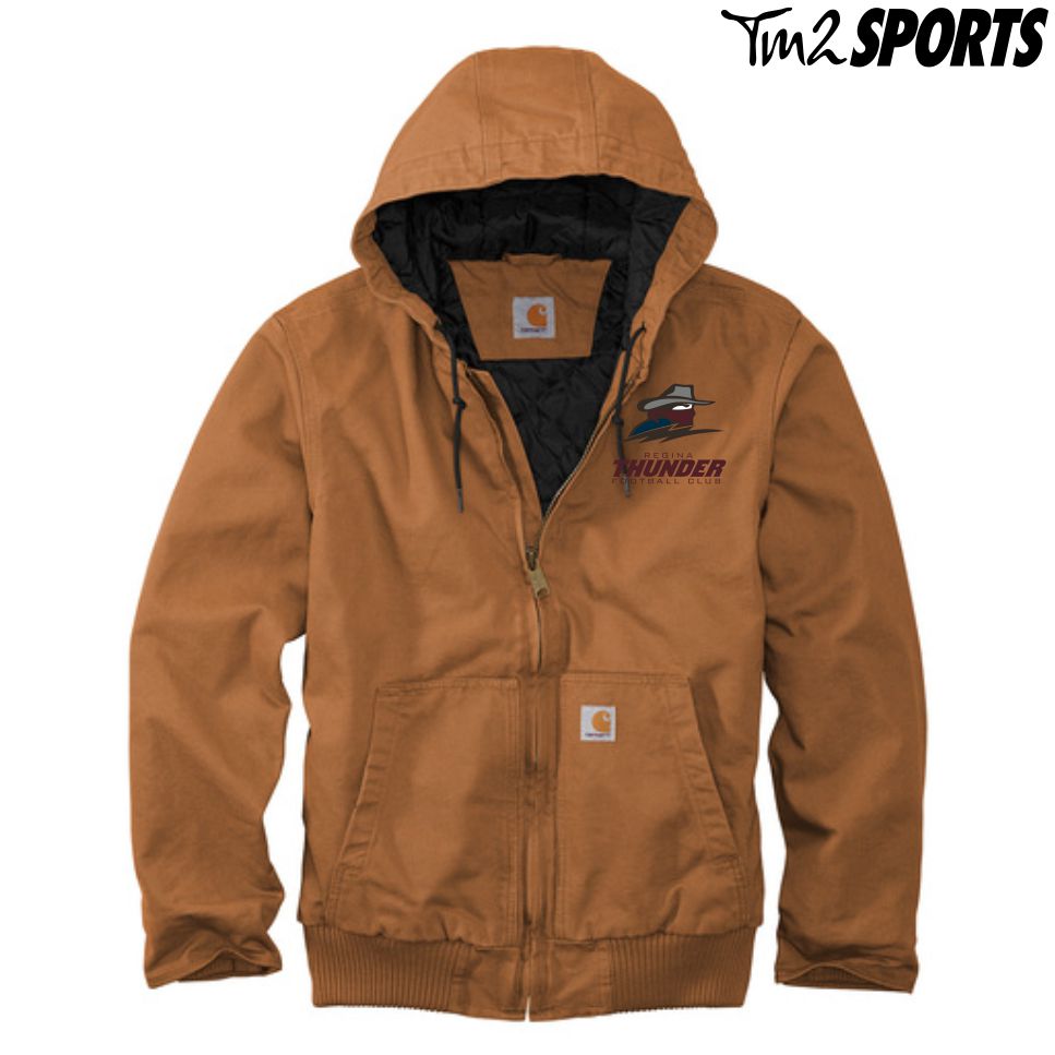 RTFAN25 - Carhartt® Washed Duck Active Jacket - Brown
